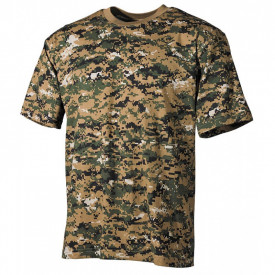 Tricou barbati - Digital woodland