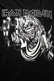 Tricou Brandit Iron Maiden Eddy Glow - Negru