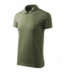 Tricou polo pentru barbati Single J202 - Oliv