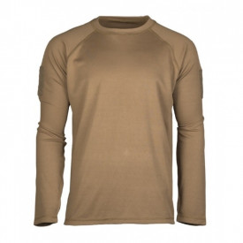 Tricou tactic quickdry maneca lunga - Coyote