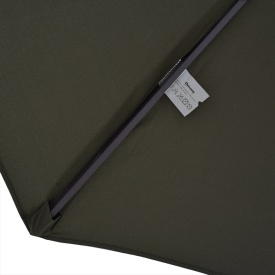 Umbrela dubla pentru gradina 2.7 x 4.6 x 2.4 - Gri