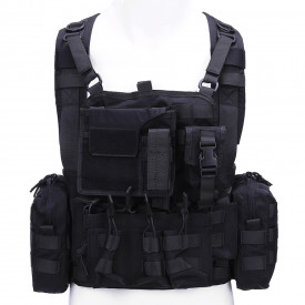 Vesta tactica chest rig operator - Negru