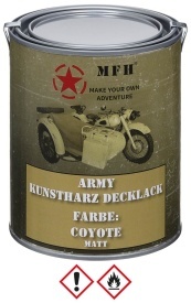 Vopsea militara mata cutie 1 l - Coyote