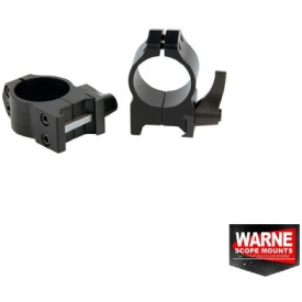 Warne Scope Mounts XX Set Ring Quick Weaver 30MM Obiectiv 42-52MM