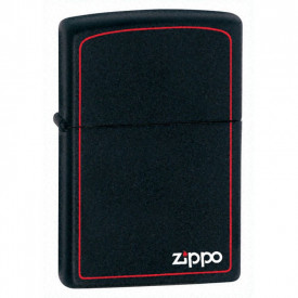 Zippo Black Matte Border