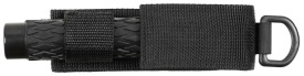 Baston telescopic metalic scurt 16,5 cm - Negru
