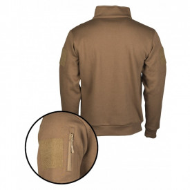 Bluza tactica cu fermoar - Coyote
