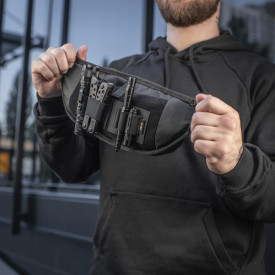 Borseta Waist Elite Hex M-Tac - Negru