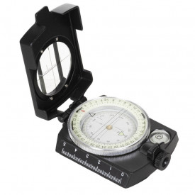 Busola militara metalica Precision - Negru