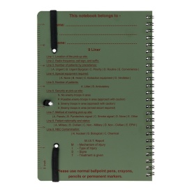 Carnet impermeabil BCB CD457 - Oliv