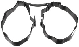 Curea de transport cu maner lungime aproximativa de 180 cm - Negru