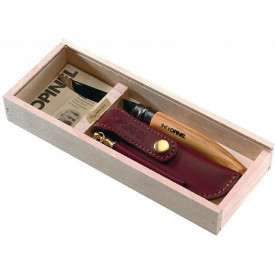 Cutie Opinel N10 Slim Cu Maner Din Maslin