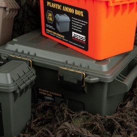 Cutie utilitara de munitie din plastic - Verde