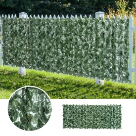 Gard artificial 3 x 1.5 m - Verde inchis