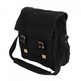 Geanta de umar canvas - Negru