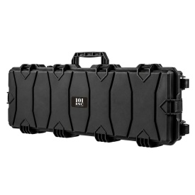 Geanta rigida tip troliu pentru arma Fosco 102 cm - Negru
