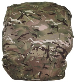 Husa GB large pentru rucsac like new - MTP camo
