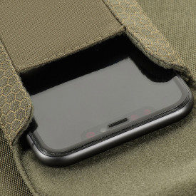 Husa smart phone medie Elite Hex - Oliv