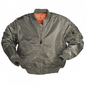 Jacheta aviator US MA1 Style - Oliv