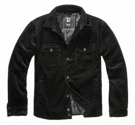 Jacheta Corduroy Brandit - Negru