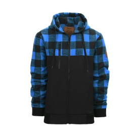 Jacheta Lumbershell - Albastru negru