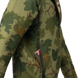Jacheta reversibila cu gluga Helikon-Tex Reversible Wolfhound Hoodie - Mitchell Camo Leaf/Mitchell Camo Clouds