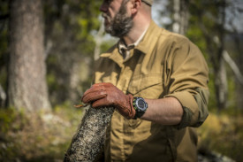 Manusi din piele Helikon-Tex Lumber - Maro 