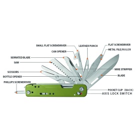 Multitool Knife TF-2215 13 in 1