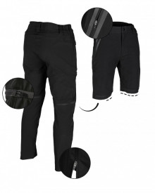 Pantaloni zip-off Performance - Negru 
