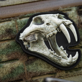 Patch M-Tac Old Tiger full Color - Alb