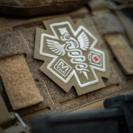 Patch M-Tac Paramedic brodat - Coyote