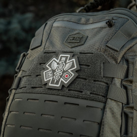Patch M-Tac Paramedic brodat - Oliv