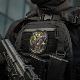 Patch M-Tac Zero Tolerance brodat - Negru