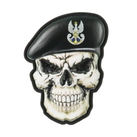 Patch Skull Poland - Negru