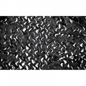Plasa camuflaj 2 x 3m - Negru