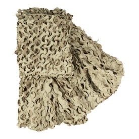 Plasa camuflaj cu sustinere 3 x 3 M - Desert