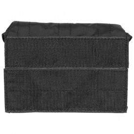 Pouch utilitar Mission III cu velcro - Negru