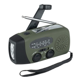 Radio de urgenta cu manivela Fosco - Oliv