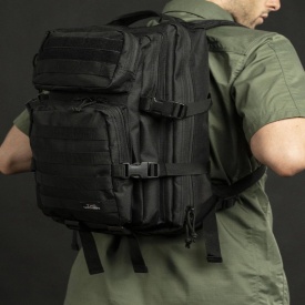 Rucsac assault lasercut Pentagon small - Negru