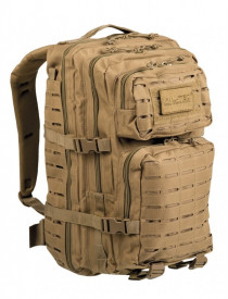 Rucsac militar tactic US ASSAULT laser cut 36 litri - Coyote