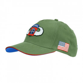 Sapca Baseball 82nd Airborne WWII 3D - Verde