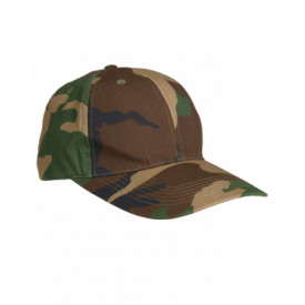 Sapca Ripstop - Camuflaj Woodland