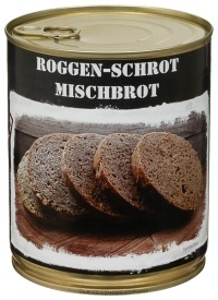 Set 3 conserve cu paine mixta din grau si secara neagra 400 g