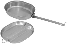 Set militar MFH US din otel inoxidabil 2 piese