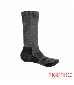 Sosete barbatesti Merinito Outdoor Crew - Gri