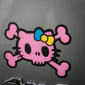 Sticker M-Tac Hello DEAD Kitty Large
