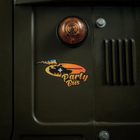 Sticker M-Tac Party Bus - Small