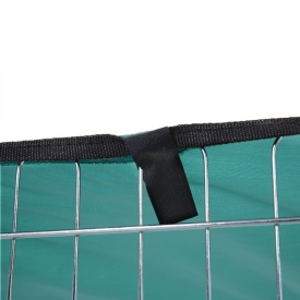 Tarc modular pentru animale cu acoperis impermeabil 59x60cm - Argintiu