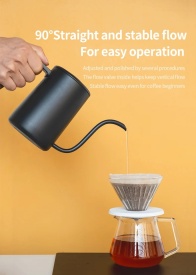 Timemore Fierbator Pure 700 ml - Negru