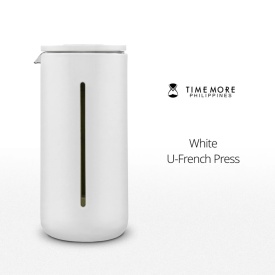 Timemore Presa franceza U 450ml - Alb